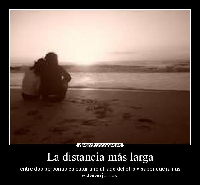 La distancia más larga -