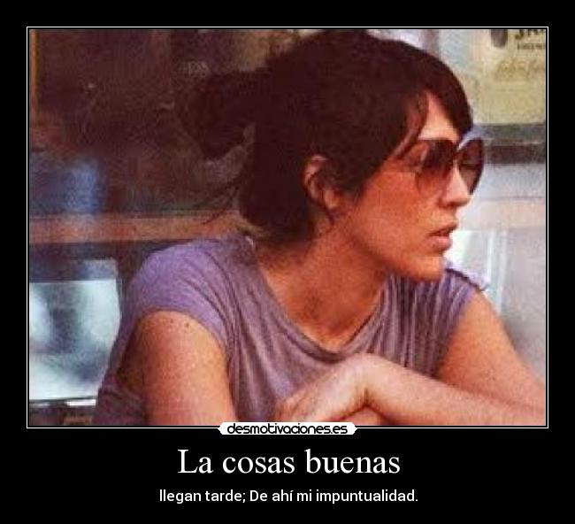 La cosas buenas - 