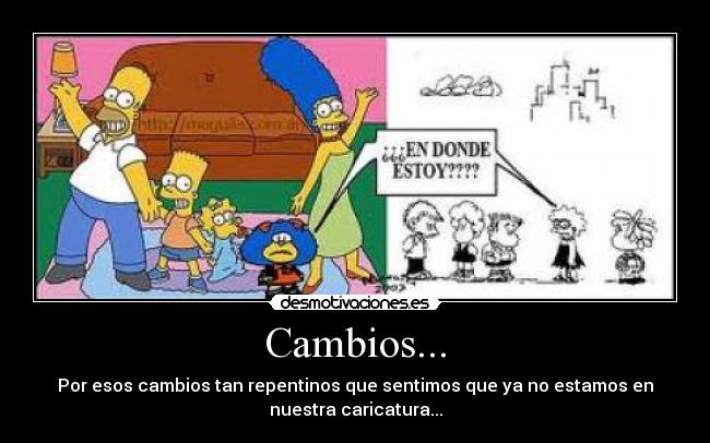 Cambios... - 