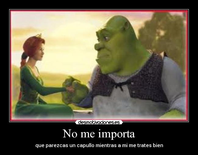 No me importa - 