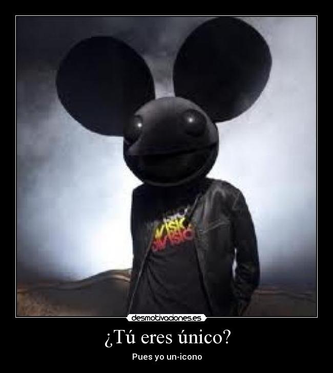 ¿Tú eres único? - Pues yo un-icono