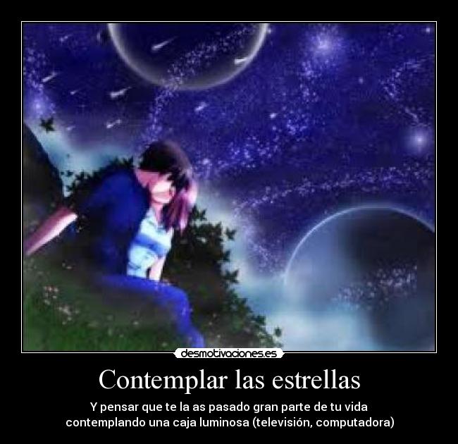 Contemplar las estrellas -