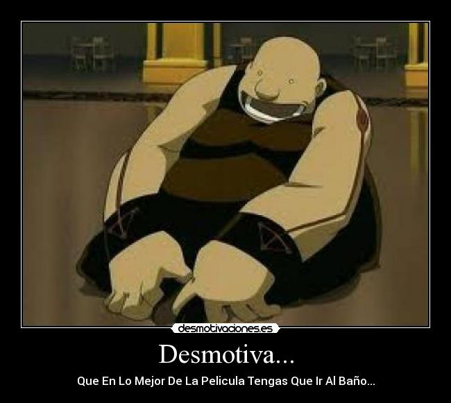 Desmotiva... -