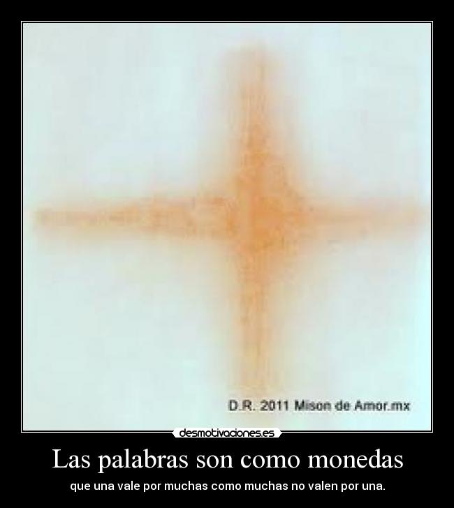 Las palabras son como monedas - 