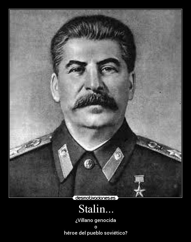 Stalin... -