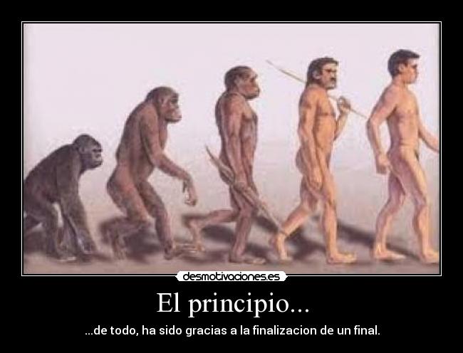 El principio... -