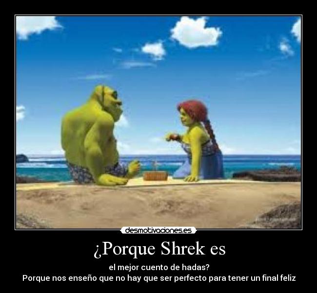 ¿Porque Shrek es - 