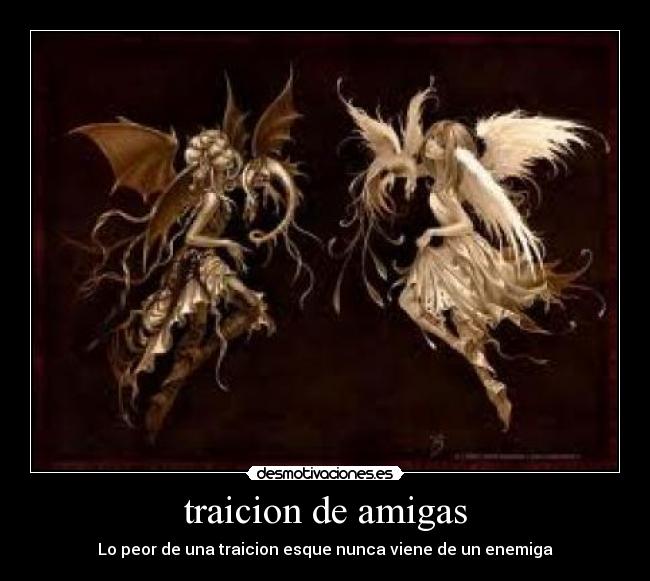 traicion de amigas -