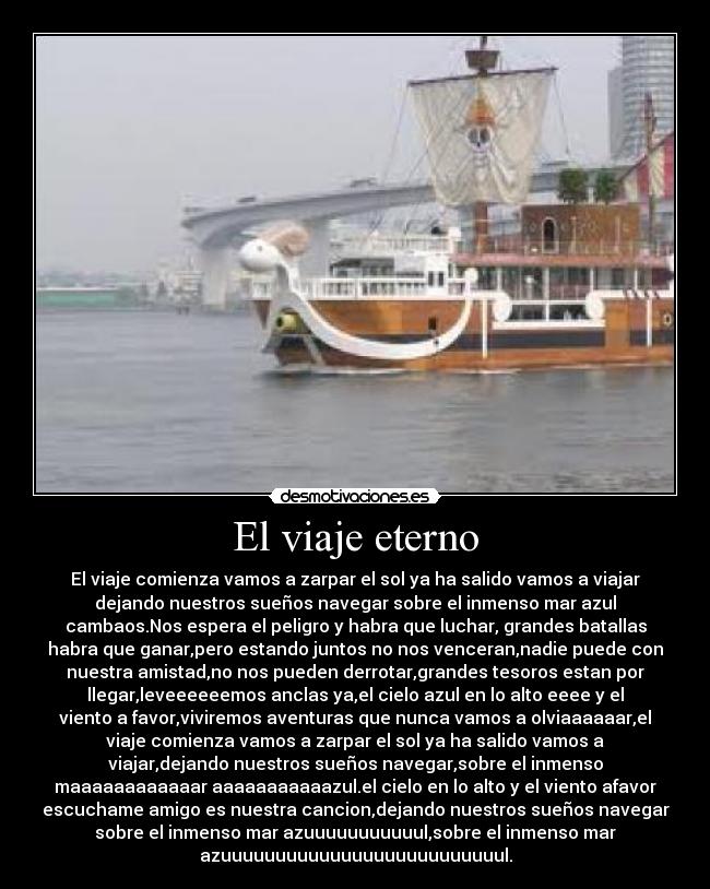 El viaje eterno -