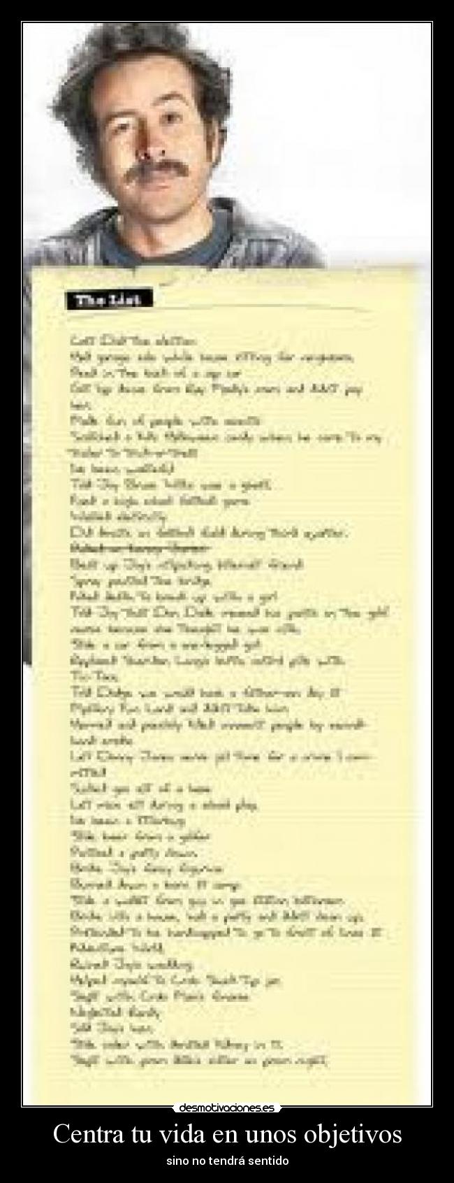 Centra tu vida en unos objetivos - 