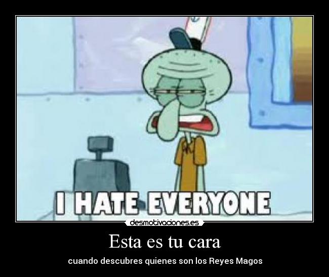 Esta es tu cara - cuando descubres quienes son los Reyes Magos