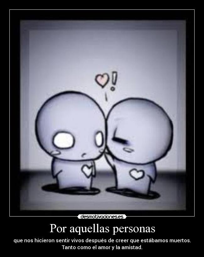 Por aquellas personas - 