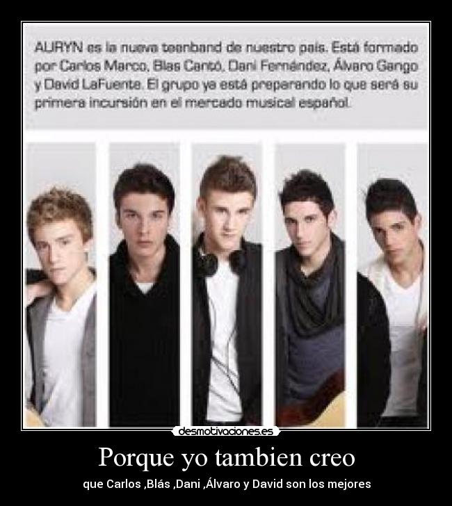 Porque yo tambien creo - 