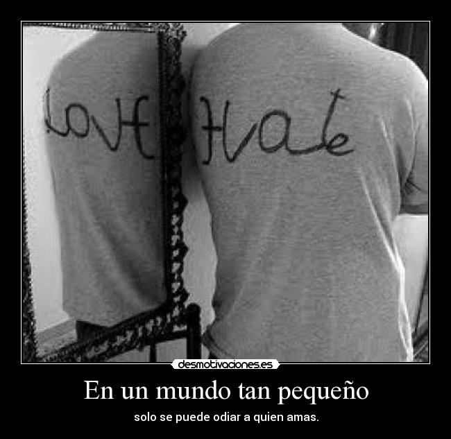 En un mundo tan pequeño -