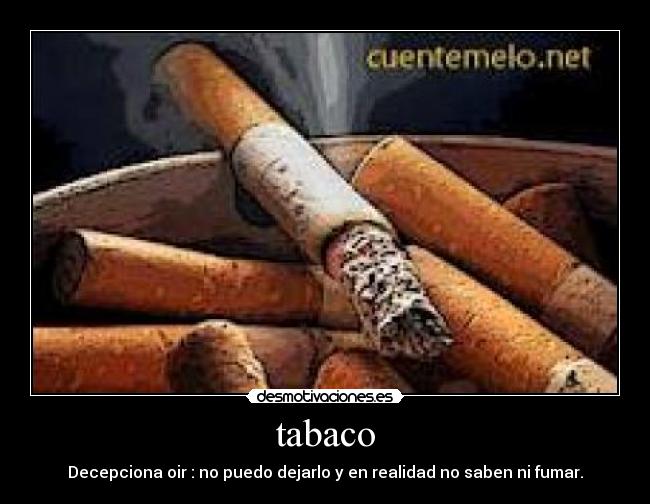 tabaco -