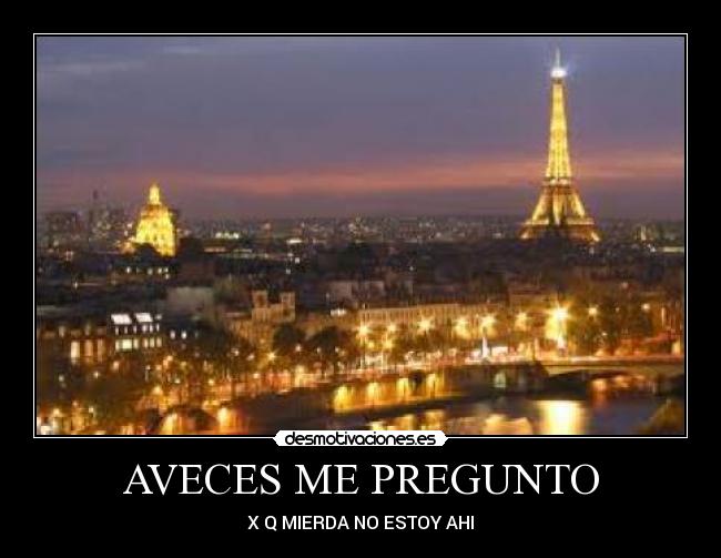 AVECES ME PREGUNTO -