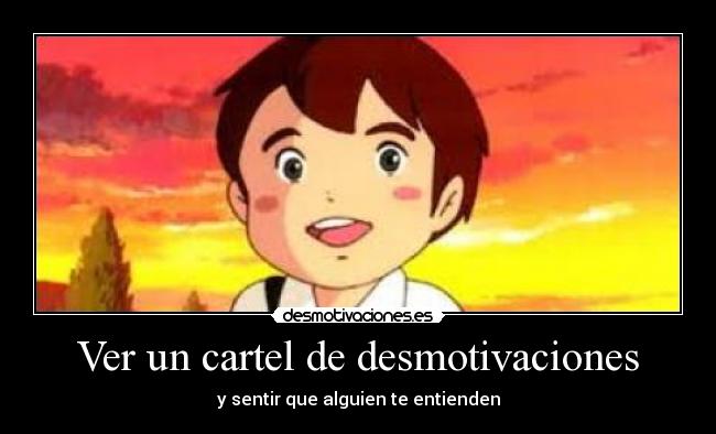 Ver un cartel de desmotivaciones -