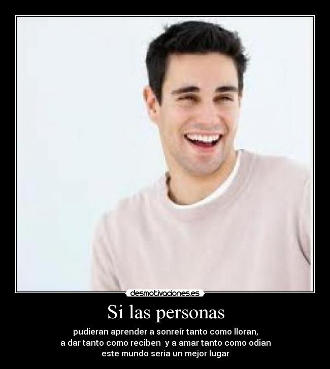 Si las personas - 