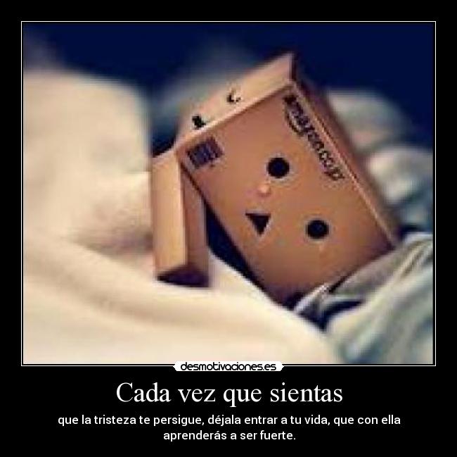 carteles danbo tristeza desmotivaciones