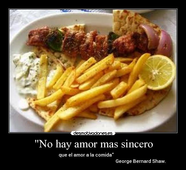 No hay amor mas sincero -