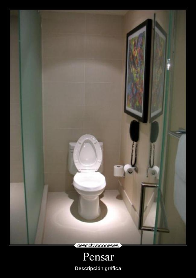 Pensar - Descripción gráfica