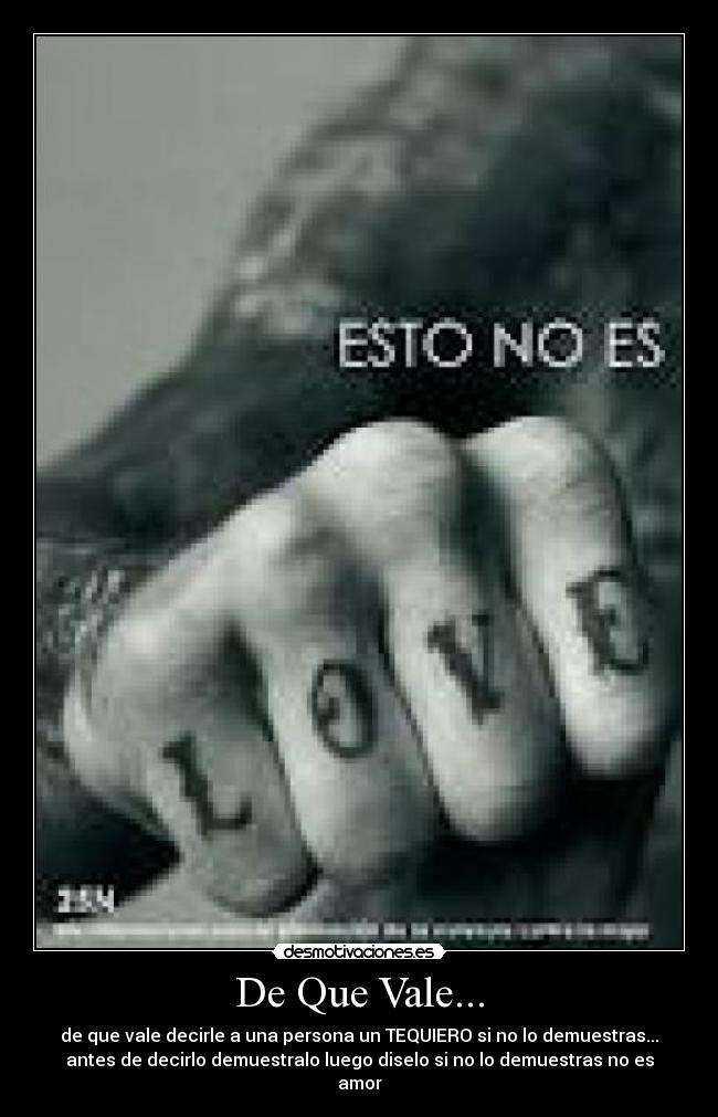 De Que Vale... - 