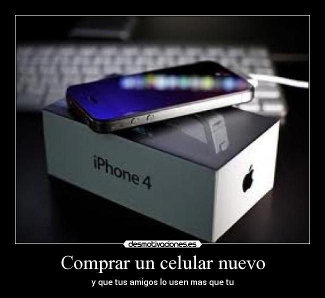 Comprar un celular nuevo -