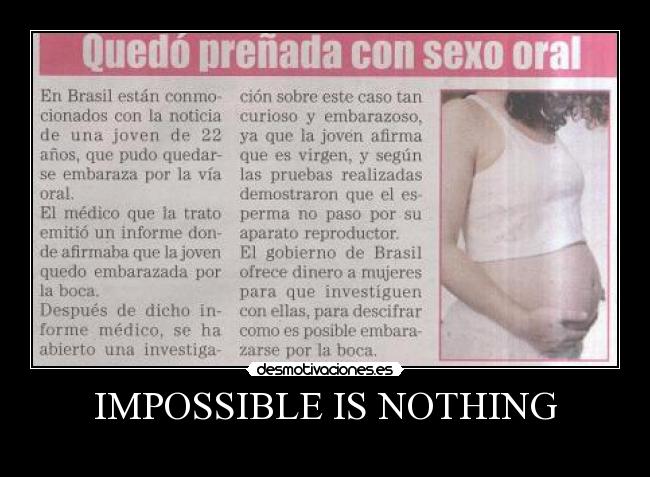 IMPOSSIBLE IS NOTHING -