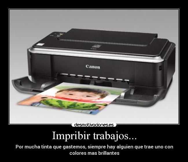 Impribir trabajos... -