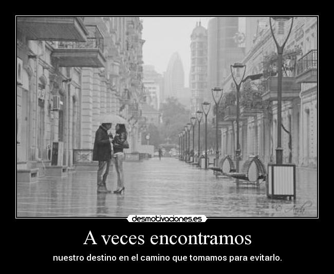 A veces encontramos -