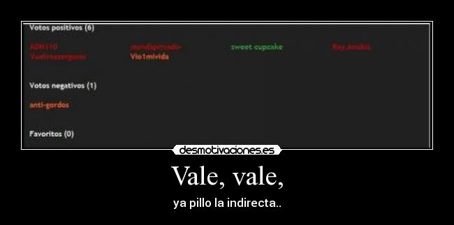 Vale, vale, - 