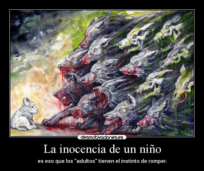 La inocencia de un niño -
