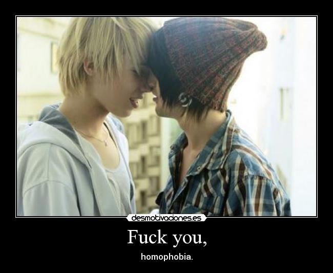 carteles homofobia desmotivaciones