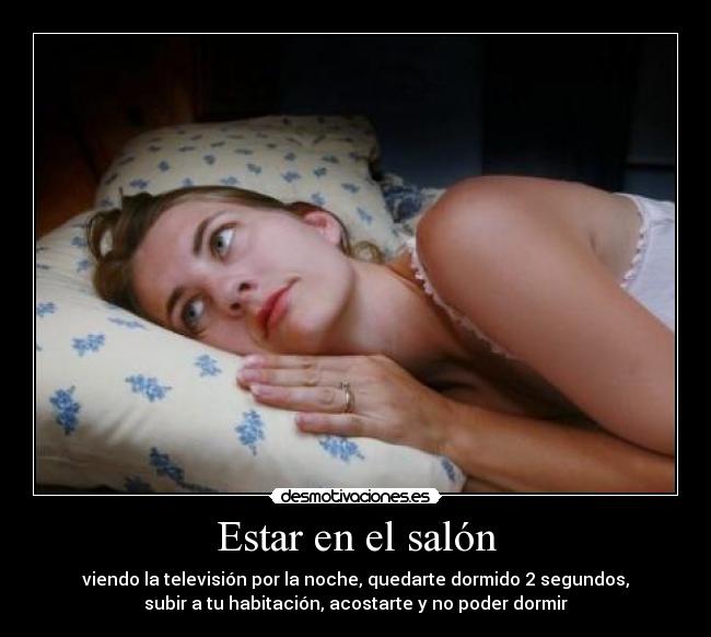 Estar en el salón -