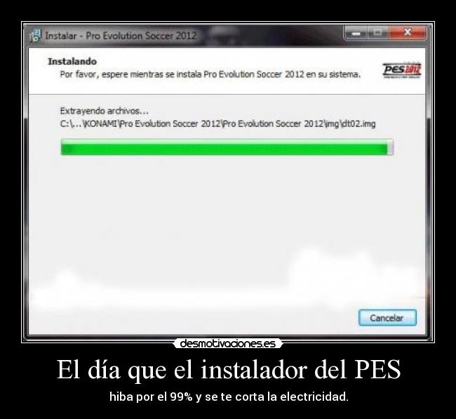 carteles dia momento pes instalador electricidad desmotivaciones