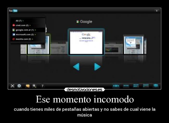 Ese momento incomodo -