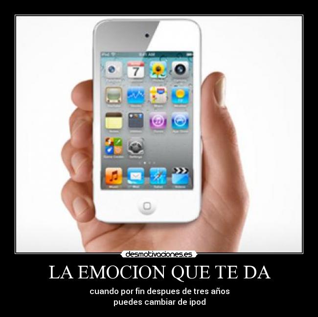 LA EMOCION QUE TE DA - 