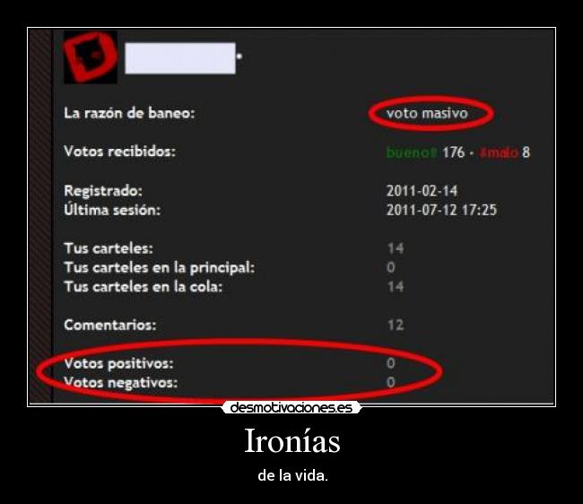 Ironías -