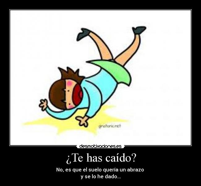 carteles caida desmotivaciones