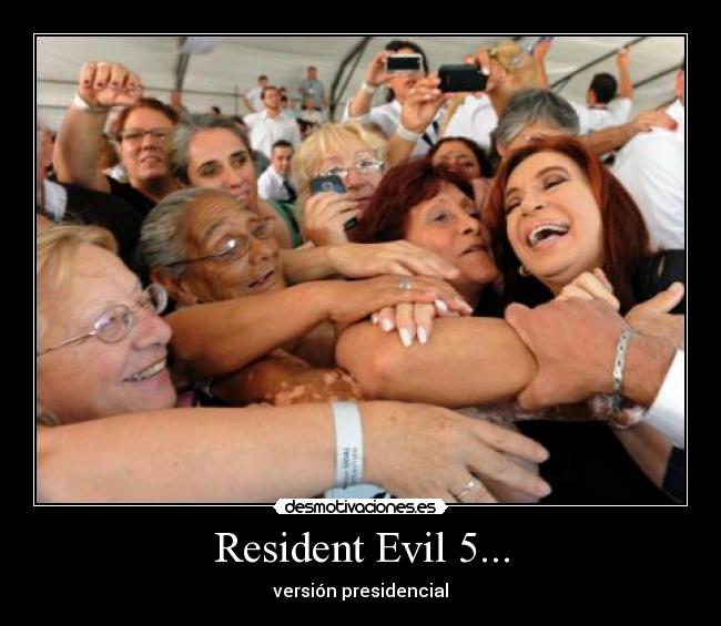 Resident Evil 5... - versión presidencial