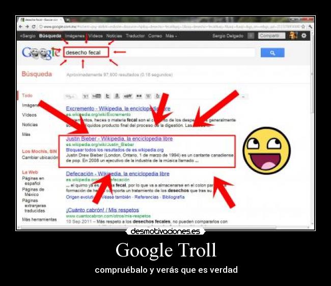 carteles desecho fecal justin bieber desmotivaciones