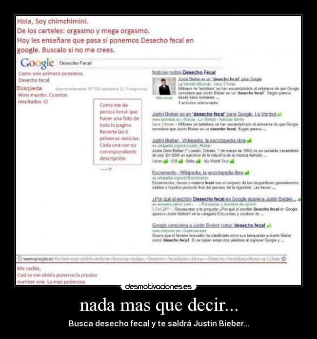 nada mas que decir... - 