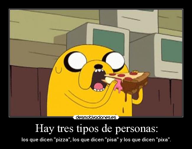 Hay tres tipos de personas: - 