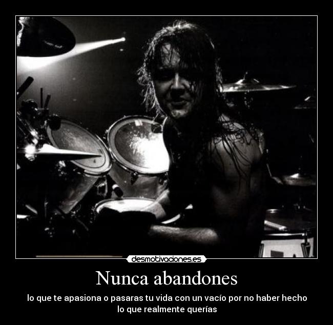Nunca abandones - 