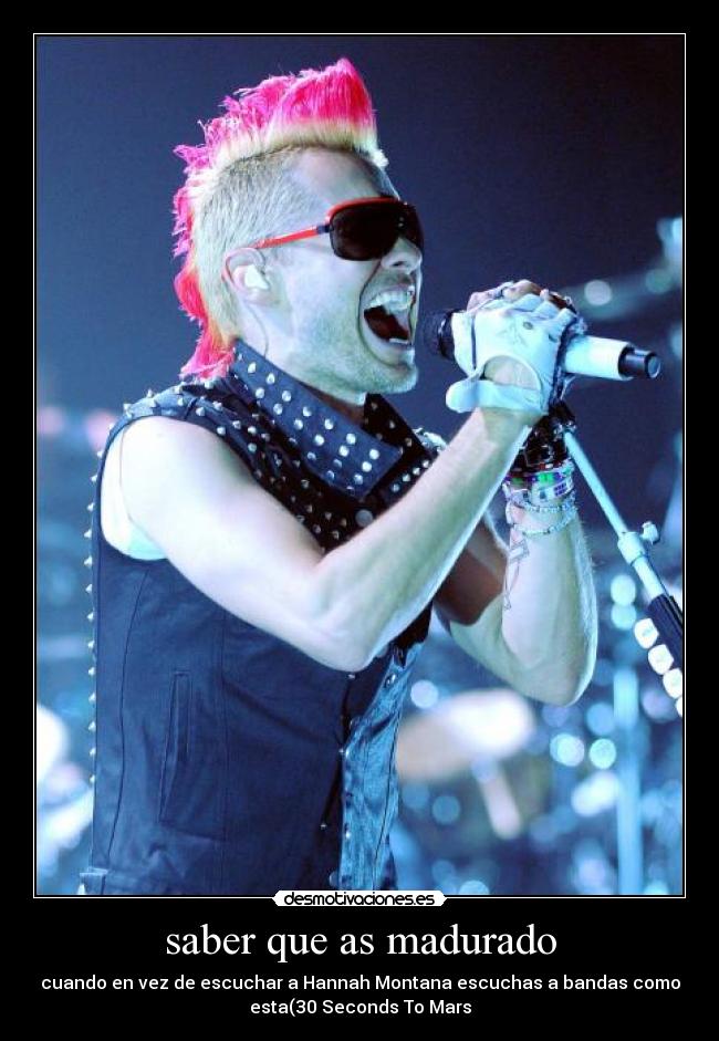 saber que as madurado - 