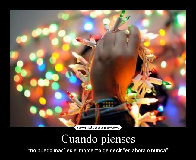 Cuando pienses -
