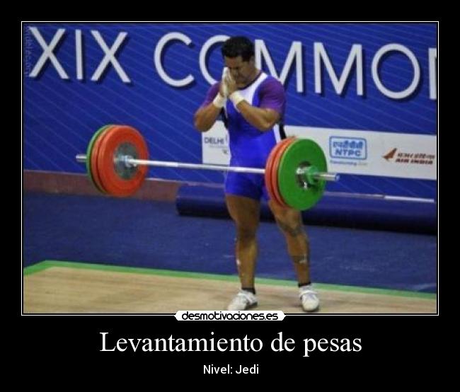 Levantamiento de pesas -