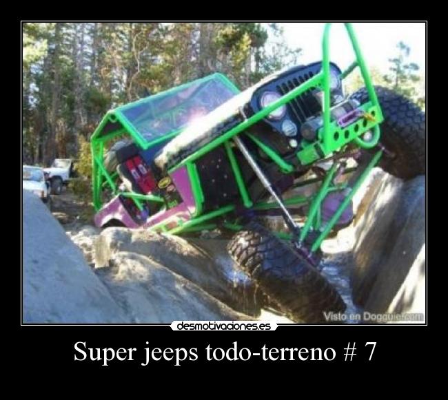 Super jeeps todo-terreno # 7 -