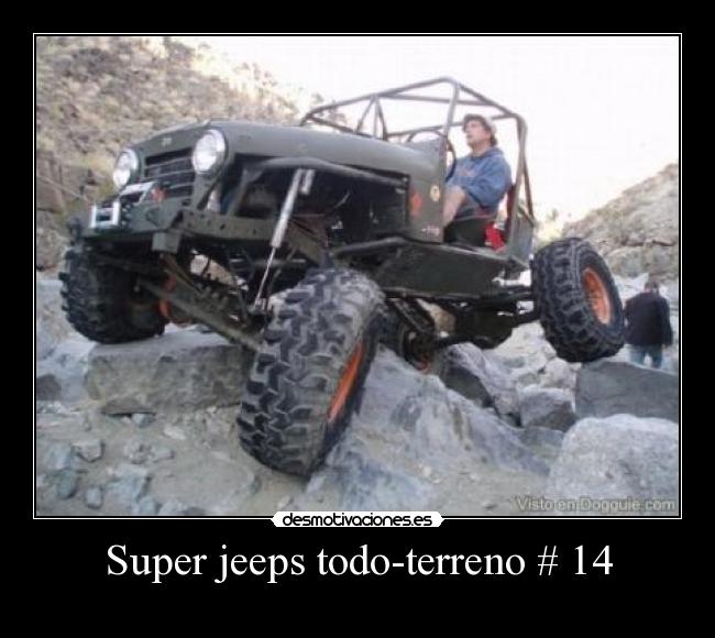 Super jeeps todo-terreno # 14 -