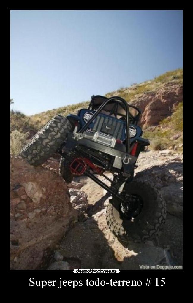 Super jeeps todo-terreno # 15 -